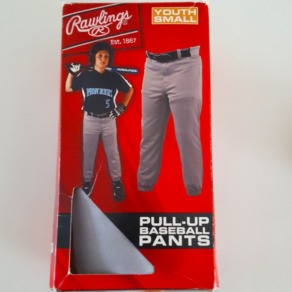 Rawlings Pull-Up Baseball Pants-Youth Small **PRE-OWNED- READ**